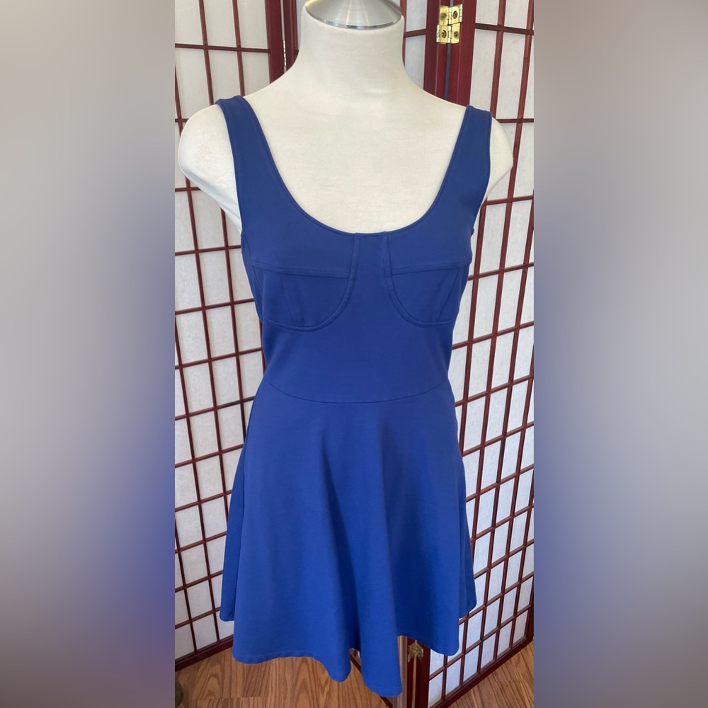 FOREVER 21 Blue Swing Dress